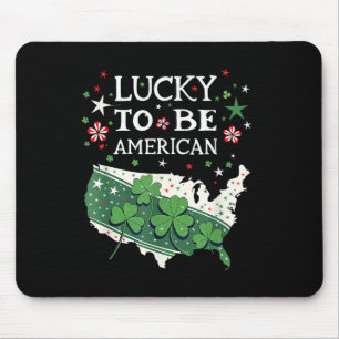 Tapis De Souris Fier Usa - Carte Américaine - Grand Américain St P
