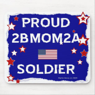 Tapis De Souris Fière 2BMOM2A Soldat - Mousepad
