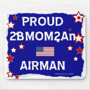 Tapis De Souris Fière 2BMOM2An Airman - Mousepad