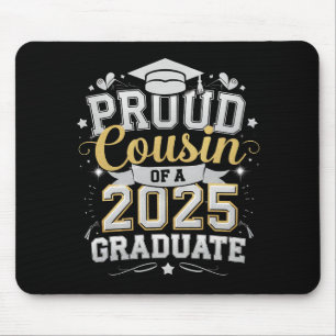 Tapis De Souris Fière Cousine D'une Remise De Diplômes De Diplômé(