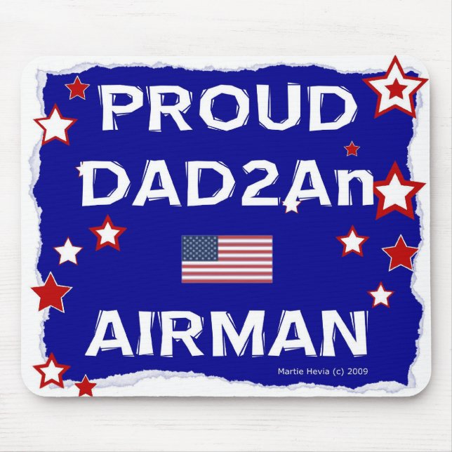 Tapis De Souris Fière DAD2An Airman - Mousepad (Devant)
