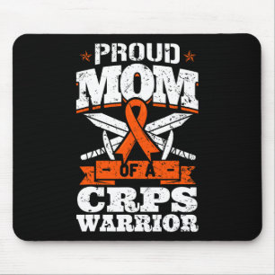 Tapis De Souris Fière Maman D'Un Guerrier du SPRC RSD Sensibilisat