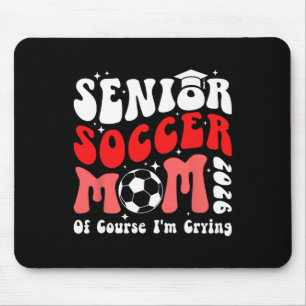 Tapis De Souris Fière mère de senior de football 2026 Mère de seni