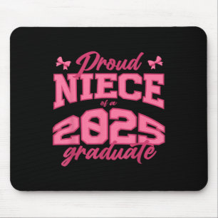 Tapis De Souris Fière Nièce D'Un Diplômé Cl De 2025 De 2025 Coquet