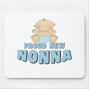 Tapis De Souris Fière nouvelle T-Shirt Nonna