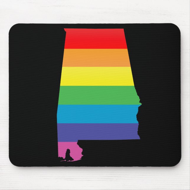 Tapis De Souris fierté de l'alabama. (Devant)
