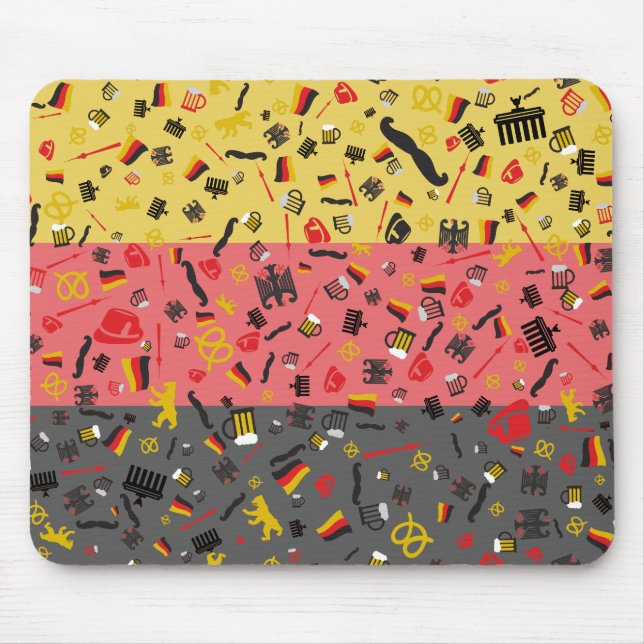 Tapis De Souris Fierté de l'Allemagne (Devant)