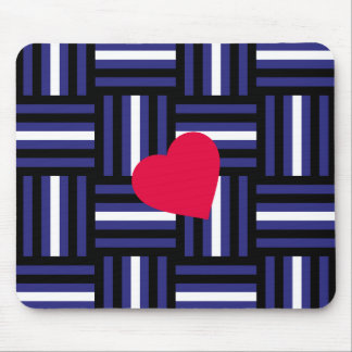 Tapis De Souris Fierté en cuir inspirée Mousepad