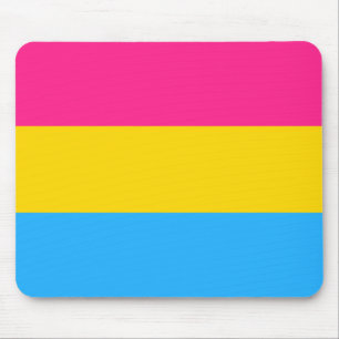 Tapis De Souris Fierté pansexuelle (Drapeau pan)