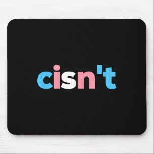 Tapis De Souris Fierté transgenre Cisnt - Drapeau transgenre LGBTQ