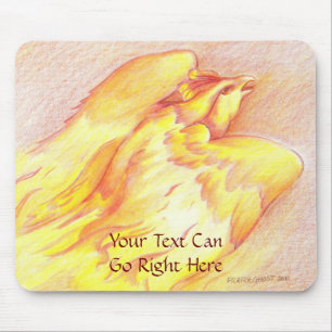 Tapis De Souris Fiery Phoenix Mousepad