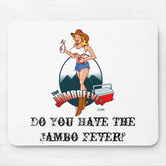 Tapis De Souris Fièvre Mousepad de Jambo (Devant)