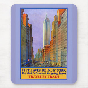 Tapis De Souris Fifth Avenue New York Worlds Plus Grand Shopping S