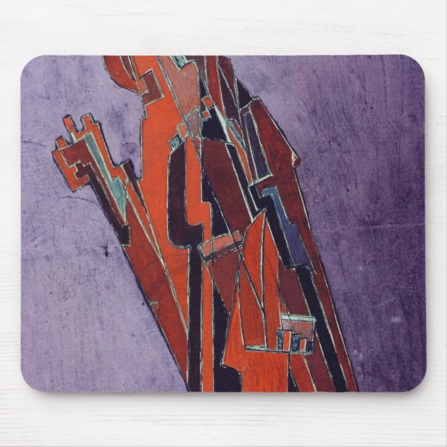 Tapis De Souris Figure étude - conception pour la sculpture (Devant)