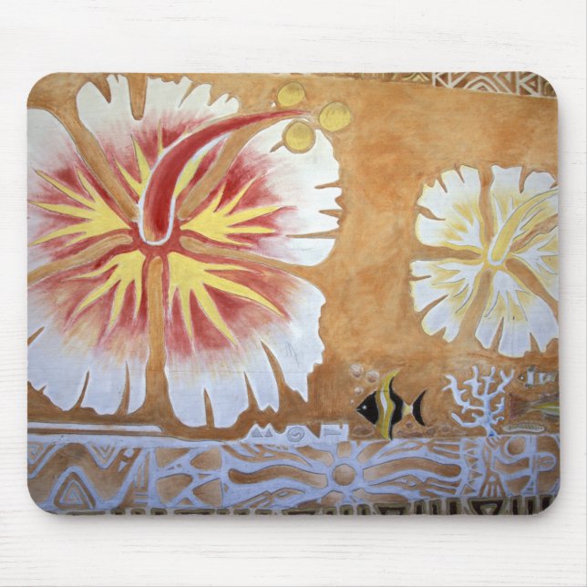 Tapis De Souris Fiji, art mural. (Devant)
