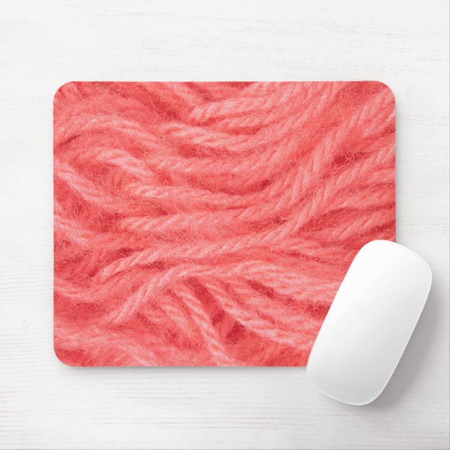 Tapis De Souris Fil Flamant rose rose (Avec souris)