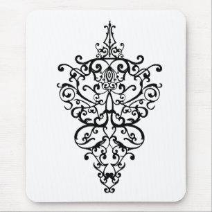 Tapis De Souris Filigree noir