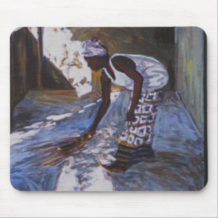 Tapis De Souris Fille balayant I 2002