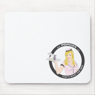 Tapis De Souris Fille blonde Mousepad de PopChiX