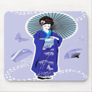 Tapis De Souris Fille de geisha Mousepad