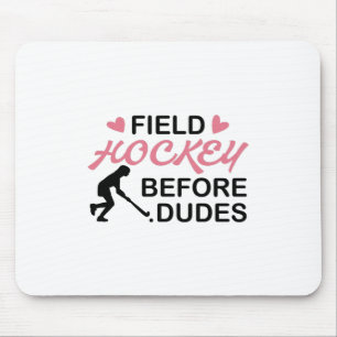 Tapis De Souris Fille de hockey sur gazon