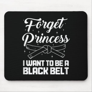 Tapis De Souris Fille de karaté Arts martiaux Mma Jiu Jitsu Boxe p