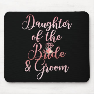 Tapis De Souris Fille de la mariée et du marié Fille