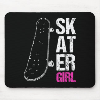 Tapis De Souris Fille de skateuse Skateboard Sk8r Filles Skate Coo