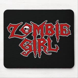 Tapis De Souris Fille de zombi