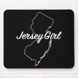 Tapis De Souris Fille du New Jersey New Jersey