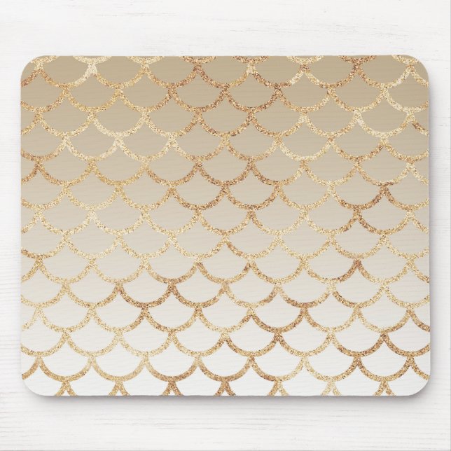 Tapis De Souris Fille et Glam Ombre Parties scintillant de sirène  (Devant)