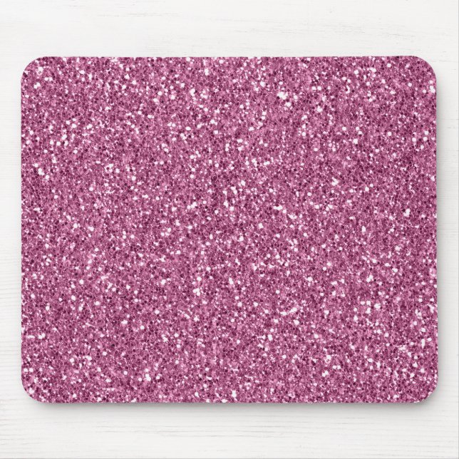 Tapis De Souris Fille Glitzy Parties scintillant rose (Devant)
