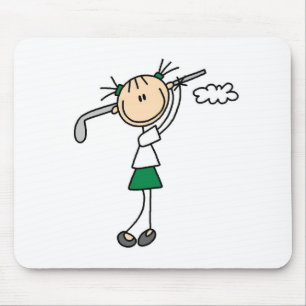 Tapis De Souris Fille Mousepad de golf