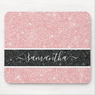 Tapis De Souris Fille Parties scintillant rose Mousepad
