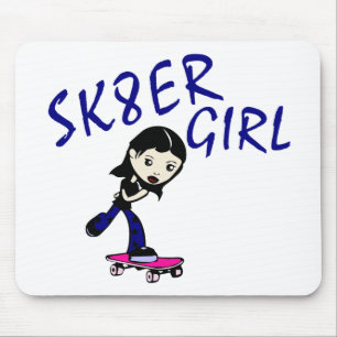 Tapis De Souris fille sk8er