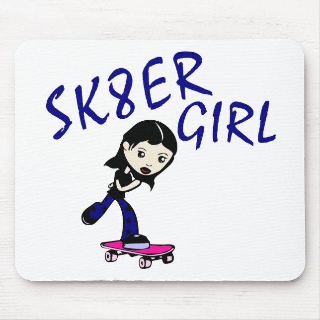 Tapis De Souris fille sk8er (Devant)