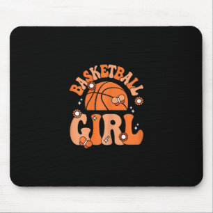Tapis De Souris Fille squelette mignonne amoureuse de squelette gr
