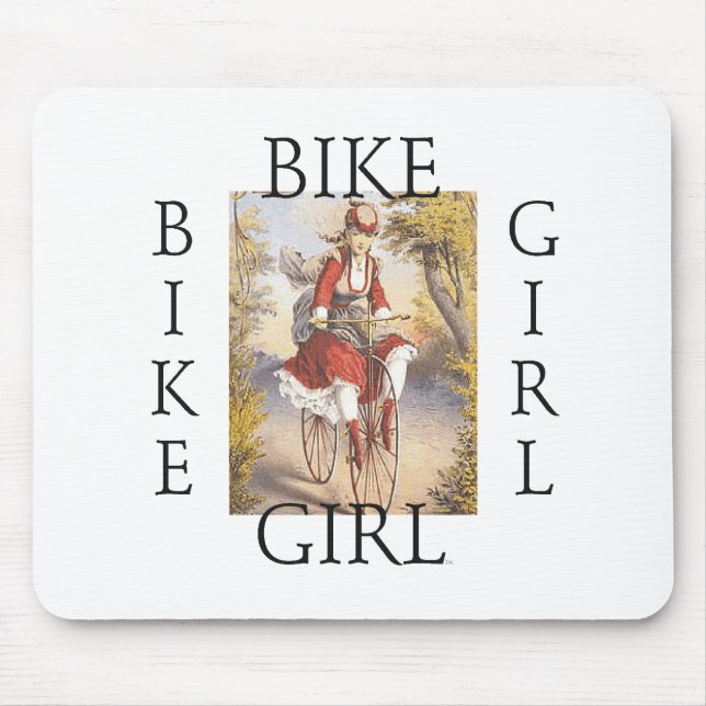 Tapis De Souris Fille SUPÉRIEURE de vélo (Devant)