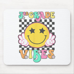 Tapis De Souris Filles 3e année Vibes Sourire visage Byck à l'écol