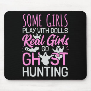 Tapis De Souris Filles Chasse Fantôme Femmes Paranormal Investir