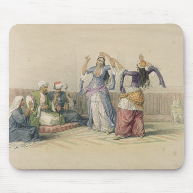 Tapis De Souris Filles de danse au Caire, de 'Egypte et Nubia (Devant)