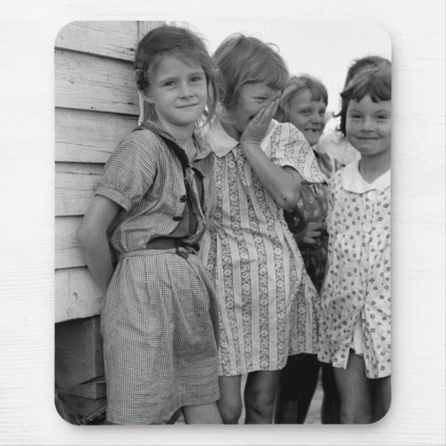 Tapis De Souris Filles d'école dans la Grande Dépression, les (Devant)