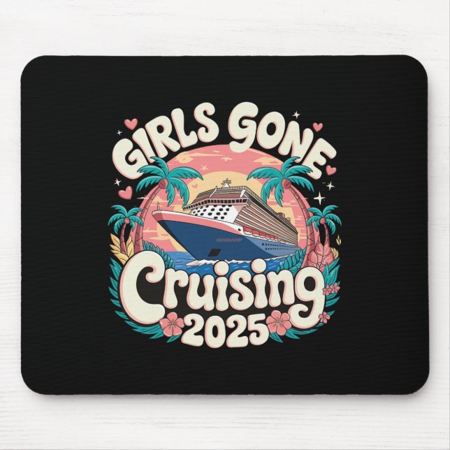 Tapis De Souris Filles en balade 2025 2  (Devant)