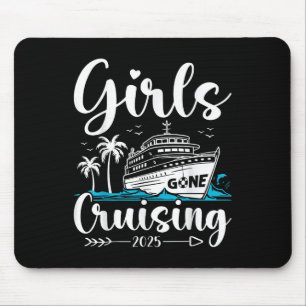 Tapis De Souris Filles en croisière 2025 Voyage de vacances en cro