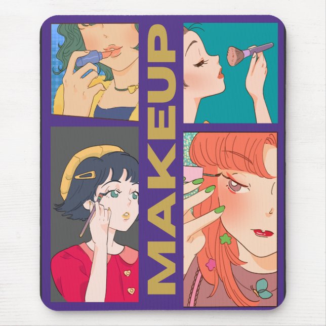 TAPIS DE SOURIS FILLES MAKEUP (Devant)