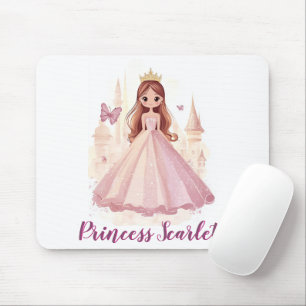 Tapis De Souris Filles mignonne Princesse Sparkle Personnalisé