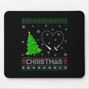 Tapis De Souris Filles Phlebotomiste Xmas Arbre Éclairage Christ l