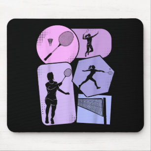 Tapis De Souris Filles Volants de badminton