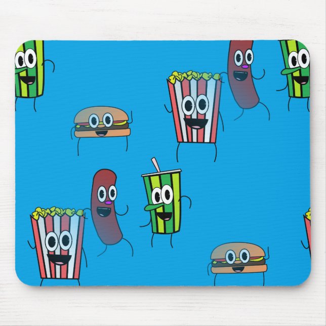 Tapis De Souris film popcorn (Devant)