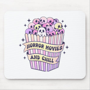 Tapis De Souris Films D'Horreur Et Chill Cute Halloween